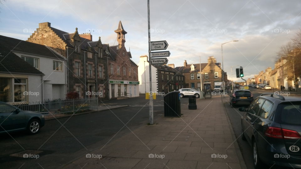 Street in Scottland
