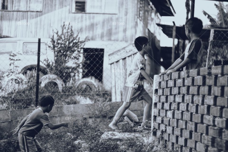 Children playing 