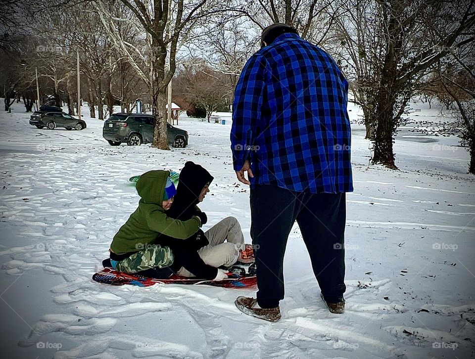 Some wild boys spending time with dad on a very ferocious, cold freezing day. Big brother showing little brother how not to be scared to be brave. Autism is just a diagnosis you can overcome it if you’re taught. Love everyone equally