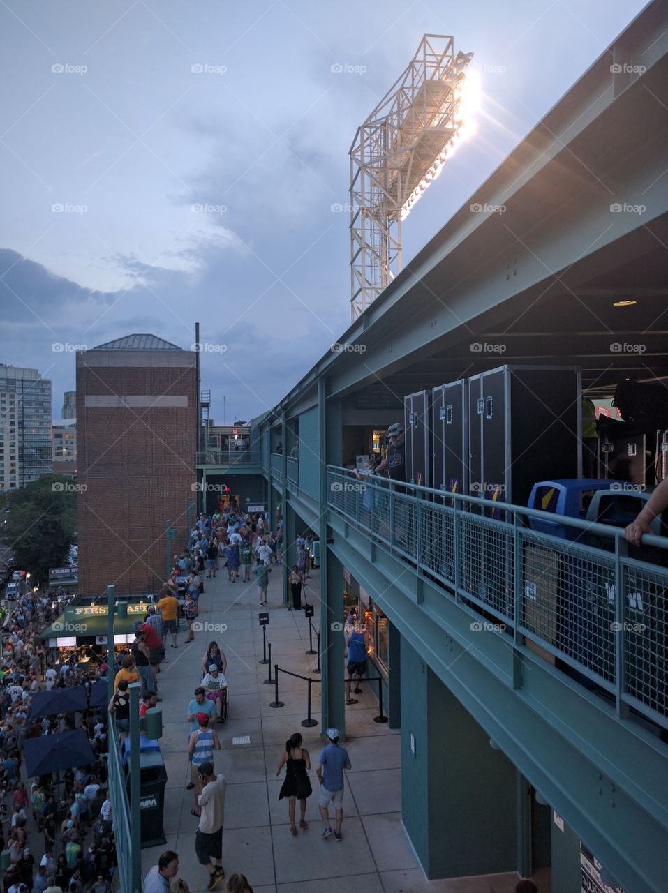 Entering Fenway