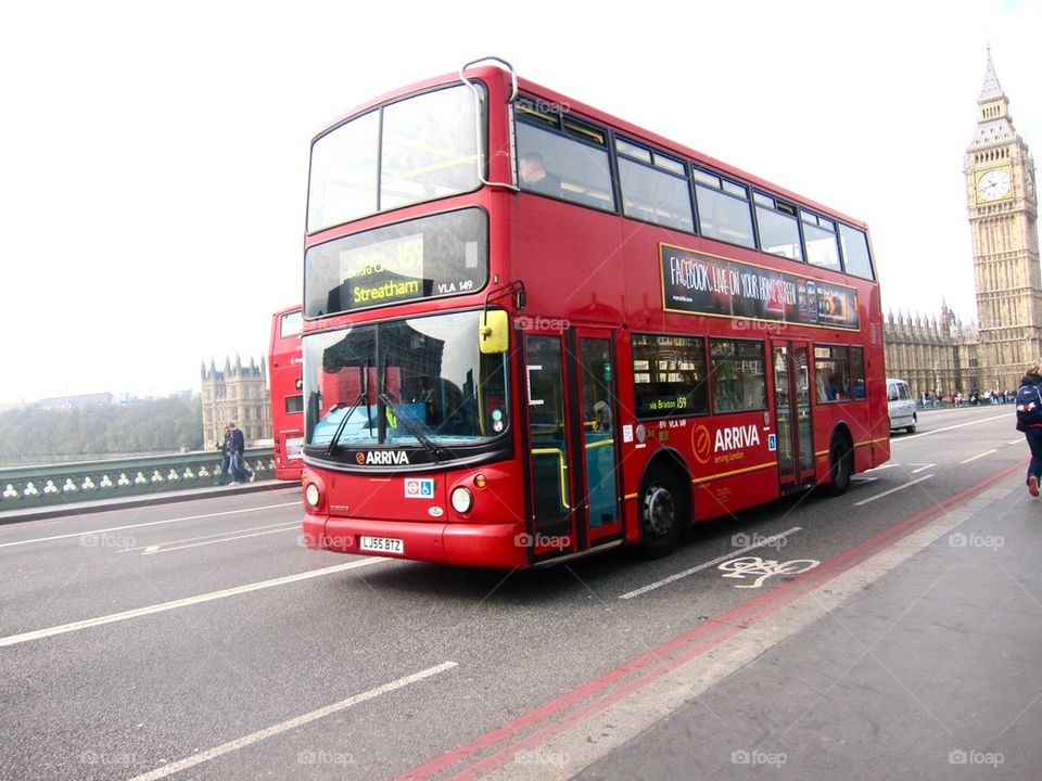Bus and Big Ben