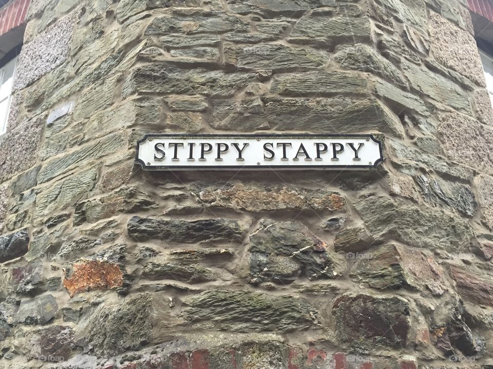 Stippy Stappy sign