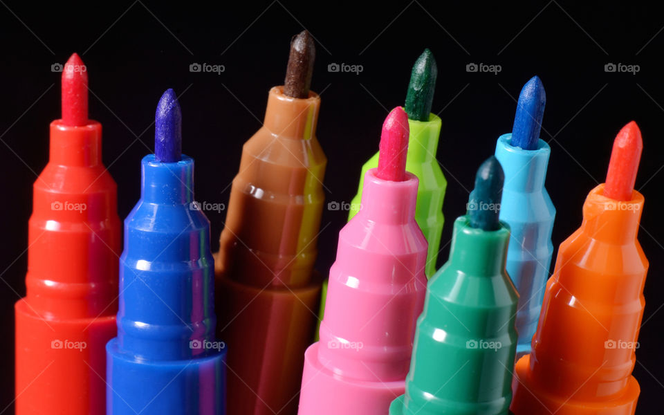 colour full with pen