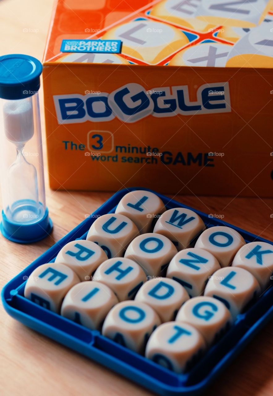 Boggle board game, playing board games at home, playing board games with kids, entertainment with games, entertainment at home, vocabulary building games, learning games, Boggle word game
