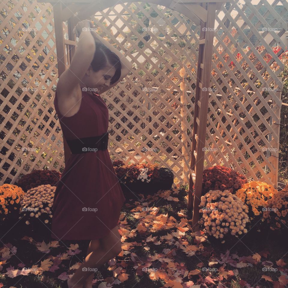 Dancing in the fall 