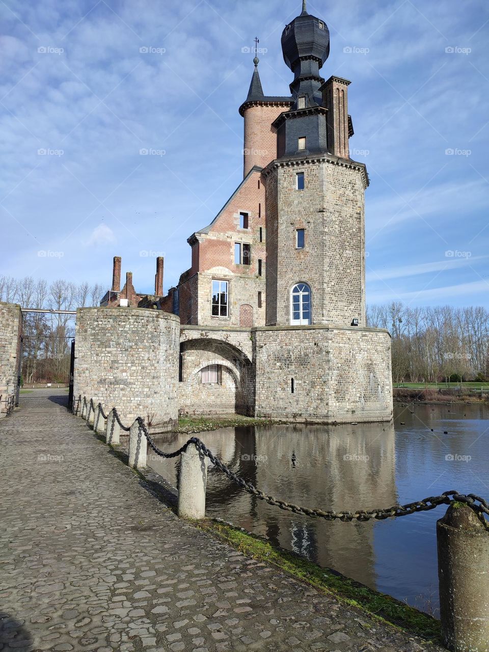 Visit of the castle of Havré, Hainaut