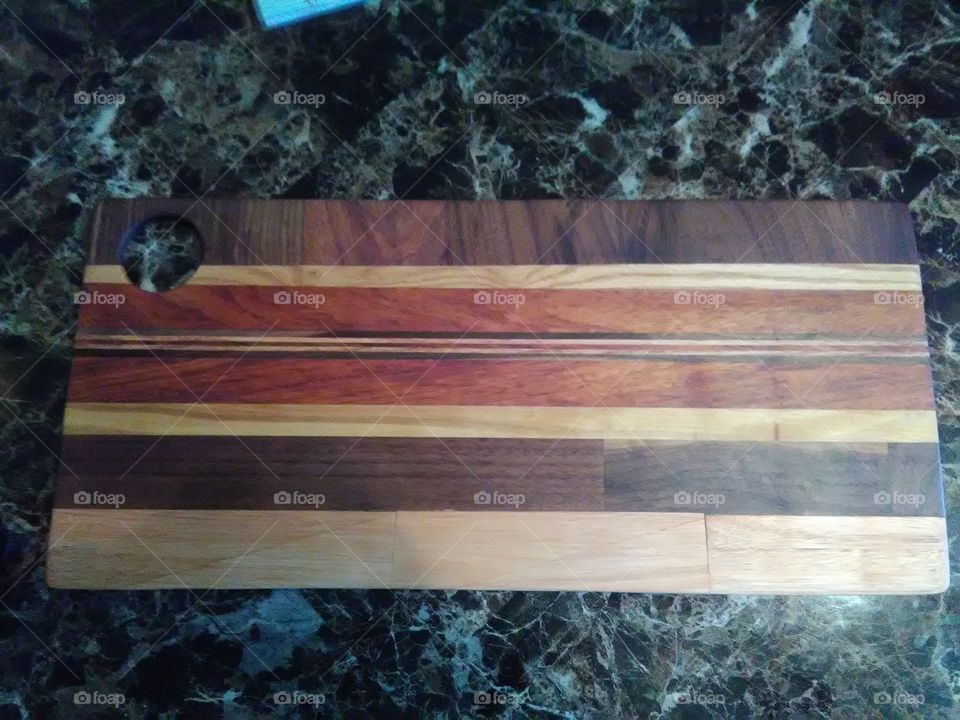 Multi wood cutting board
