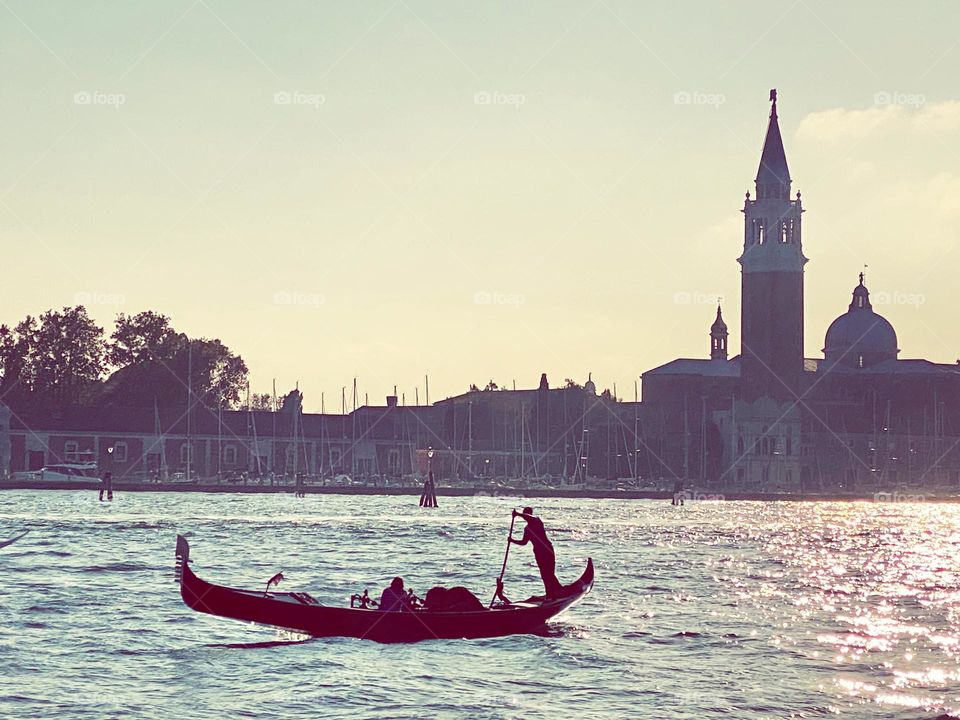Venice in the dawn 
