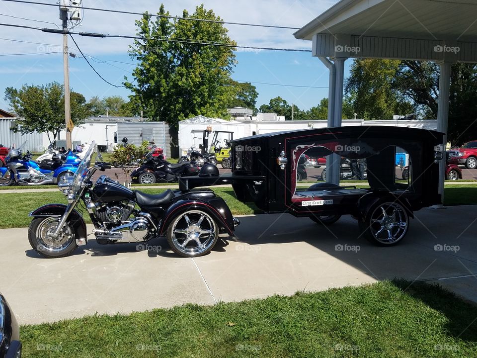 biker funeral.