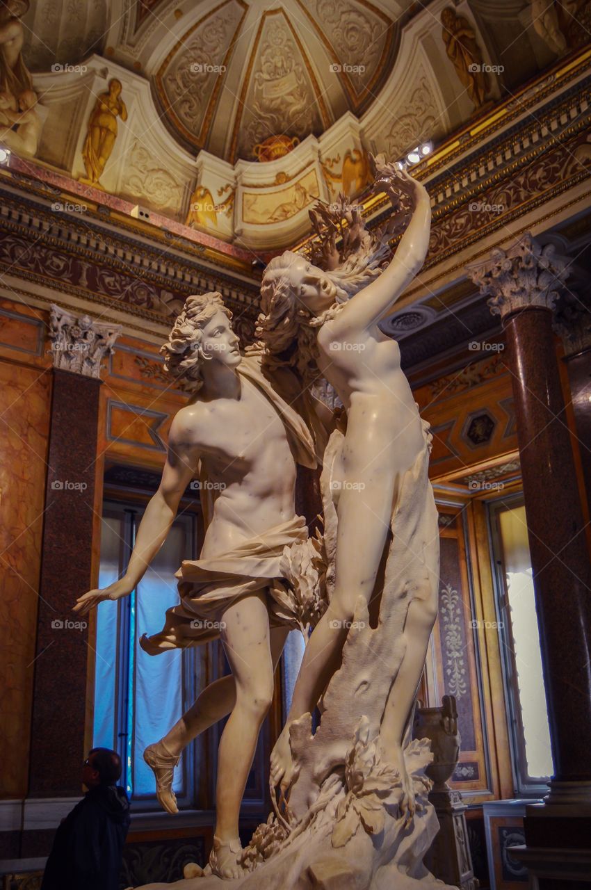 Apolo y Dafne - Bernini, Galeria Borghese (Roma - Italy)