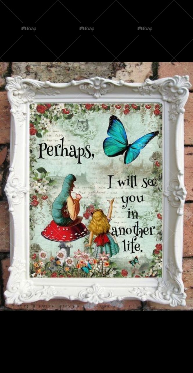 picture frame picture quote