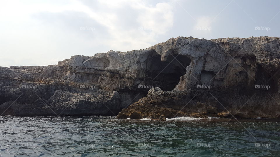 Sea, cave