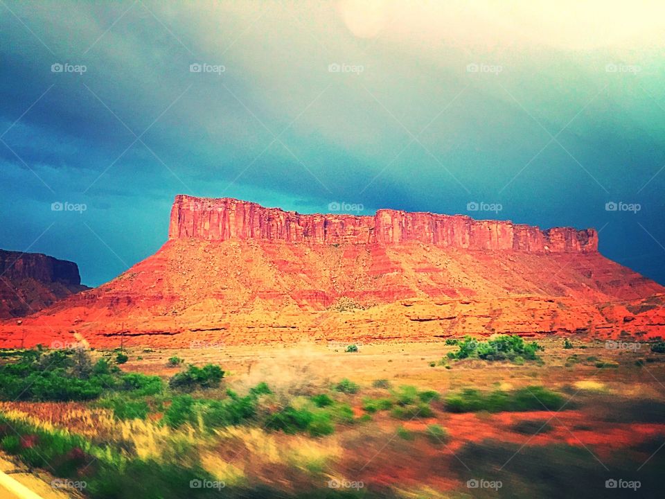 Moab. It's crazy what the earth can make. 
