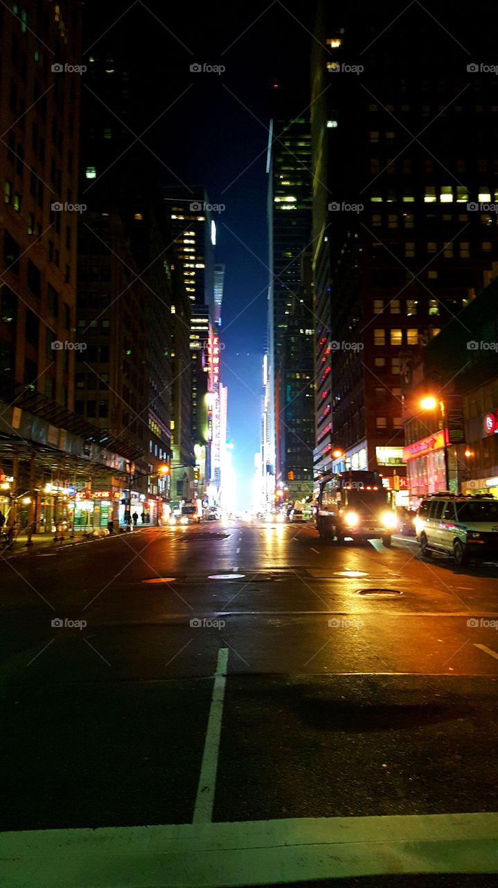 Taken whilst walking through the City of New York at New years!