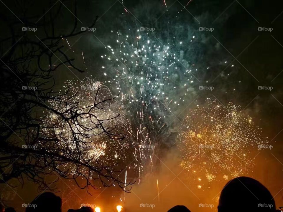 New year fireworks 😃