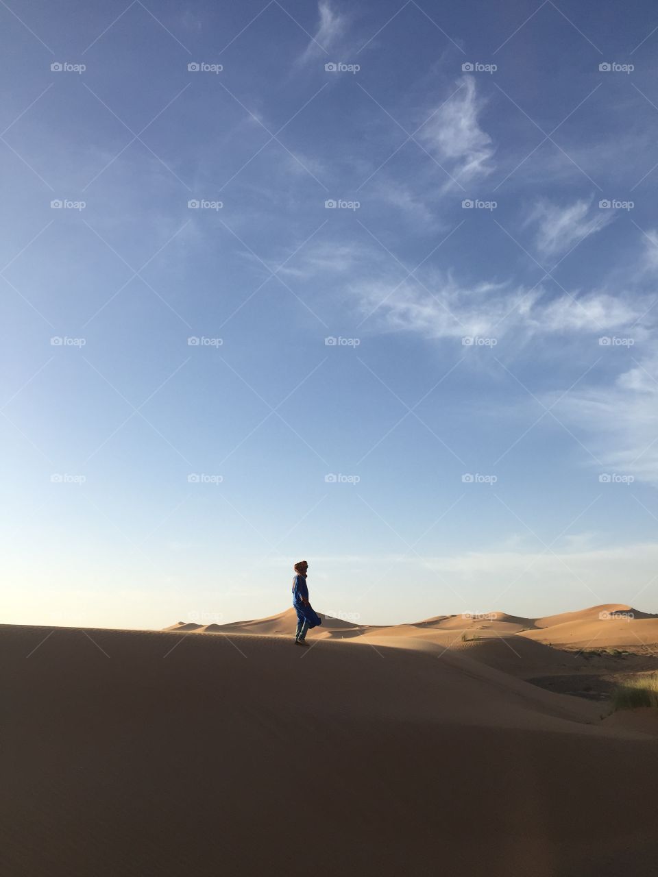 exploring the Sahara dessert

