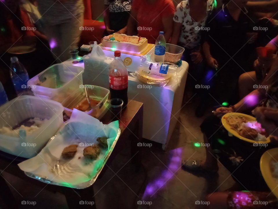 BONDING TIME WITH MY FRIENDS AT VIDEOKE BAR,, SINGING, DANCING, EATING, DRINKING, CONVERSING ANYTHING UNDER THE COLORED AND MOTION LIGHTS