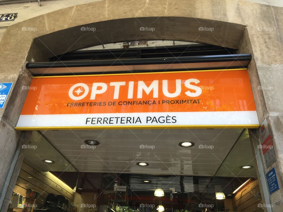 Optimus, in Barcelona!