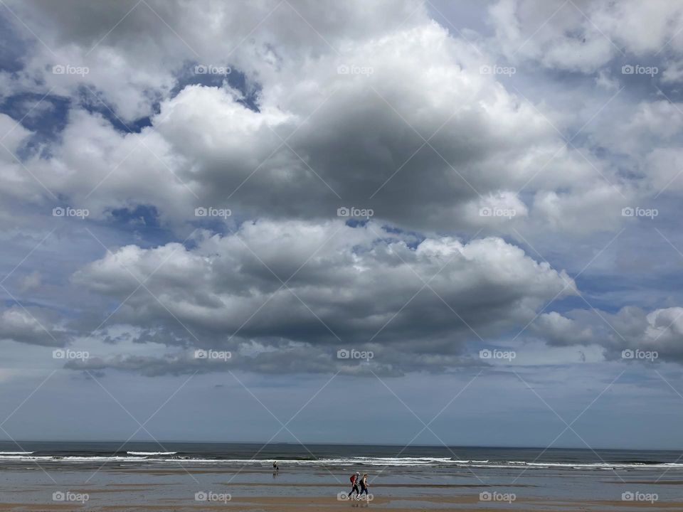 Todays walk along the beach … gorgeous warm day but some rather large clouds appeared and disappeared quickly ?!?! 