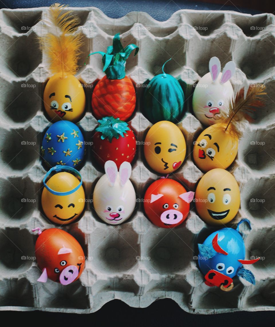 Easter eggs