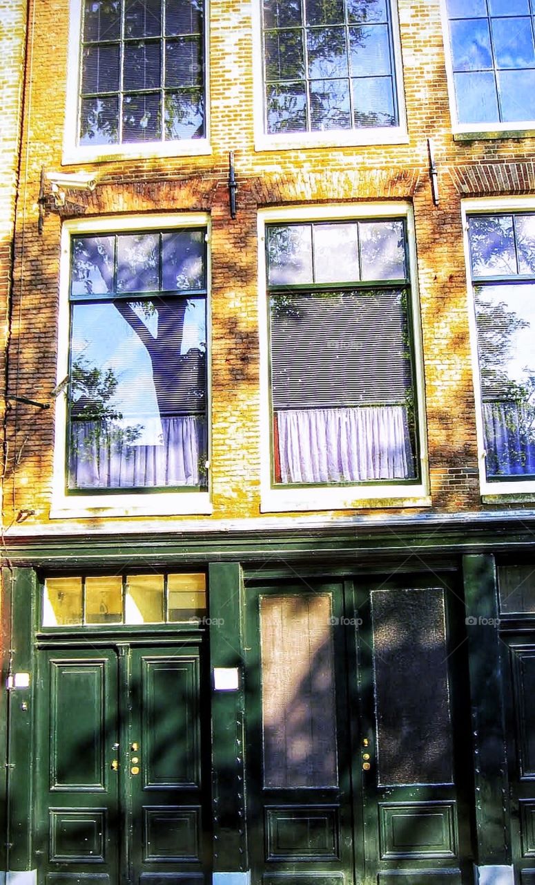 The house where Anne Frank sought shelter with her family and penned her diaries - Amsterdam
