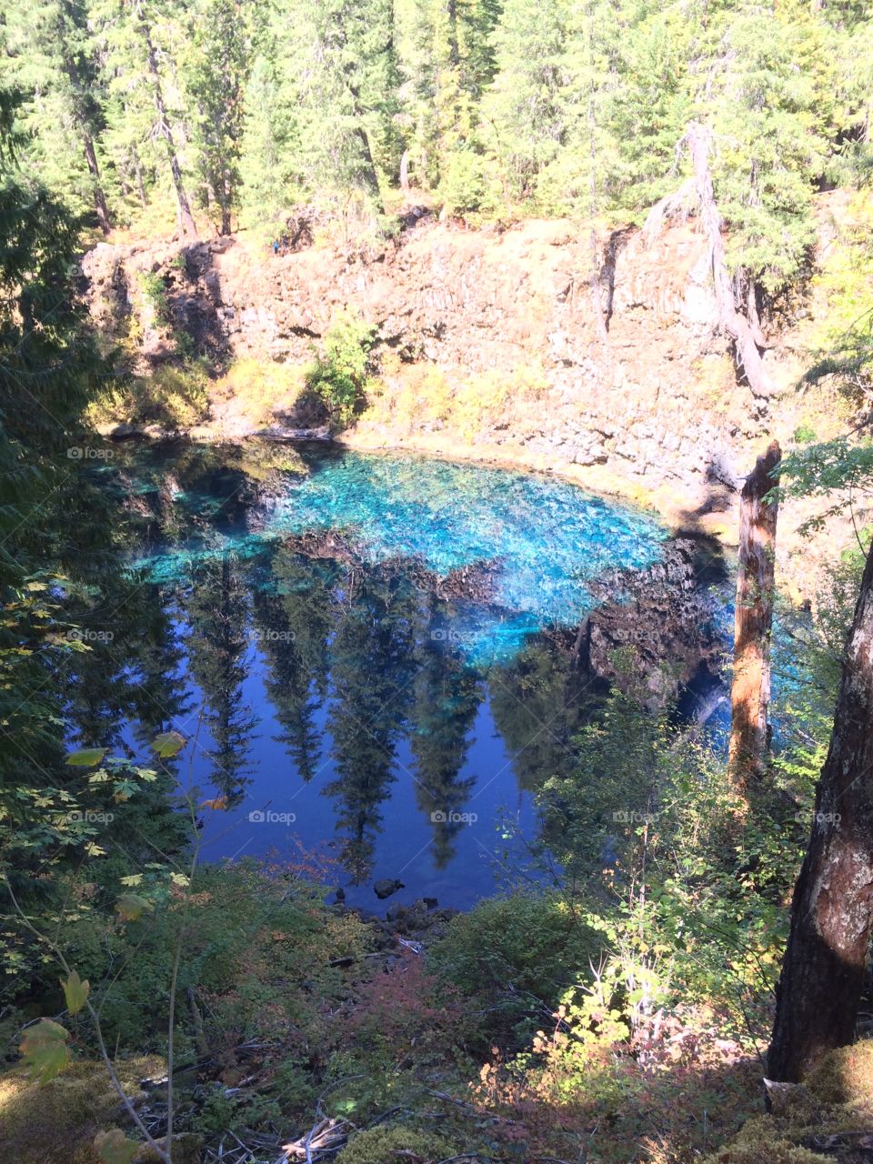 Blue pool Oregon