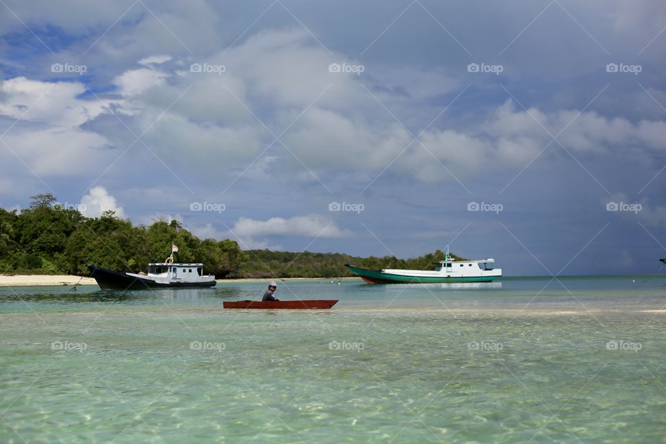 Traditional fisherman