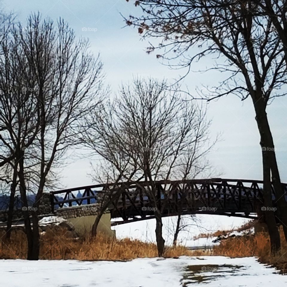 My winter bridge