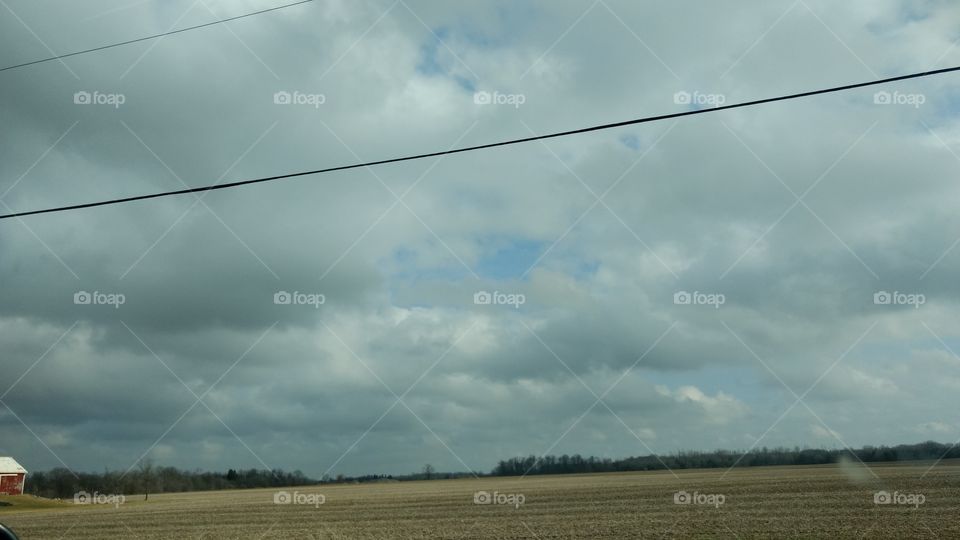 Landscape, Sky, Agriculture, Field, Farm