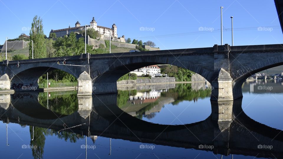 Castle Bridge Reflection