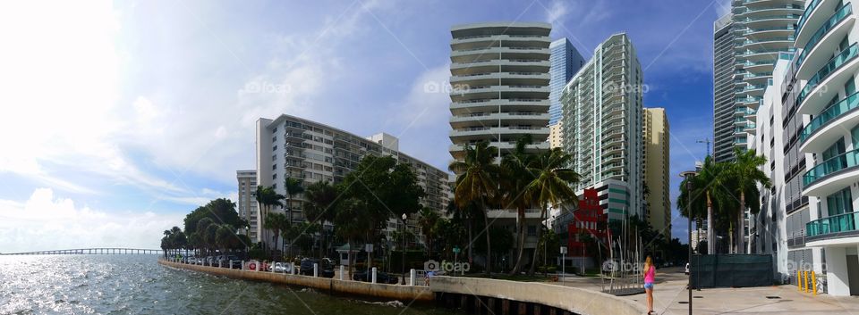 Brickell from the Bay