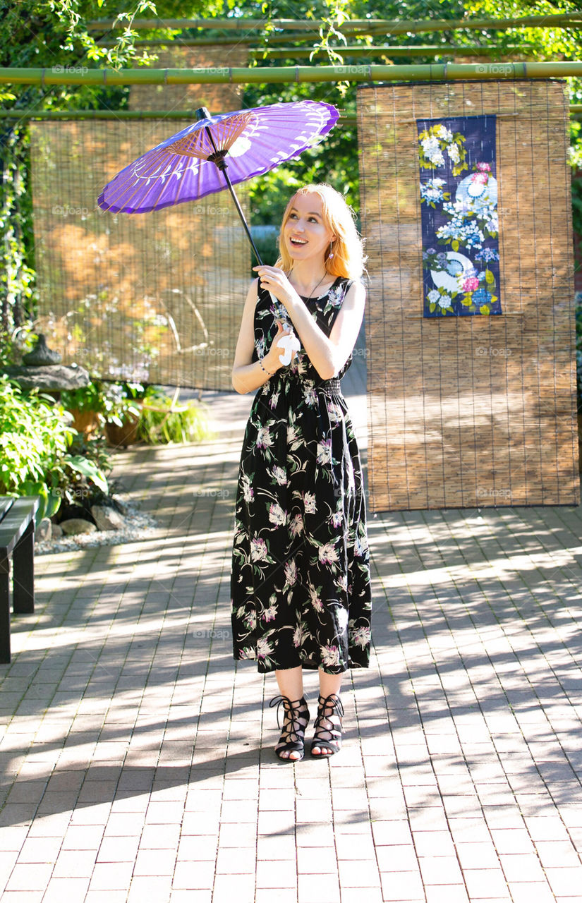 Japanese summer umbrella