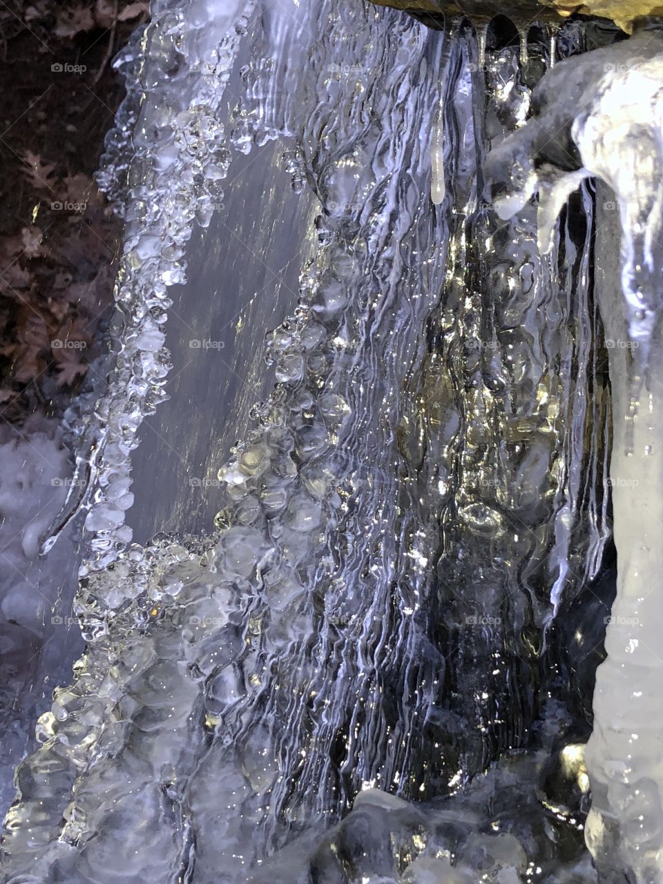 Icy Window to the falls