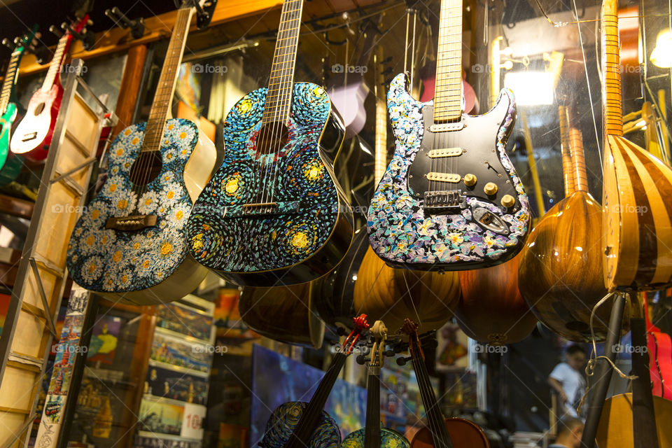 Music Shop in Istanbul