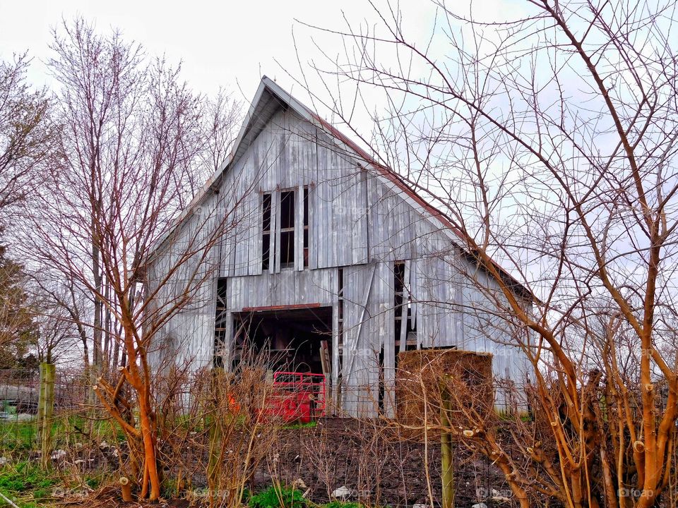 Old rustic barn
