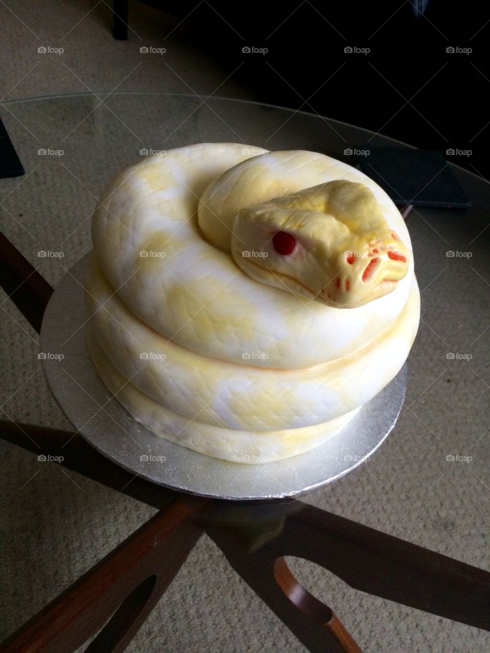 Realistic Snake cake - made by me