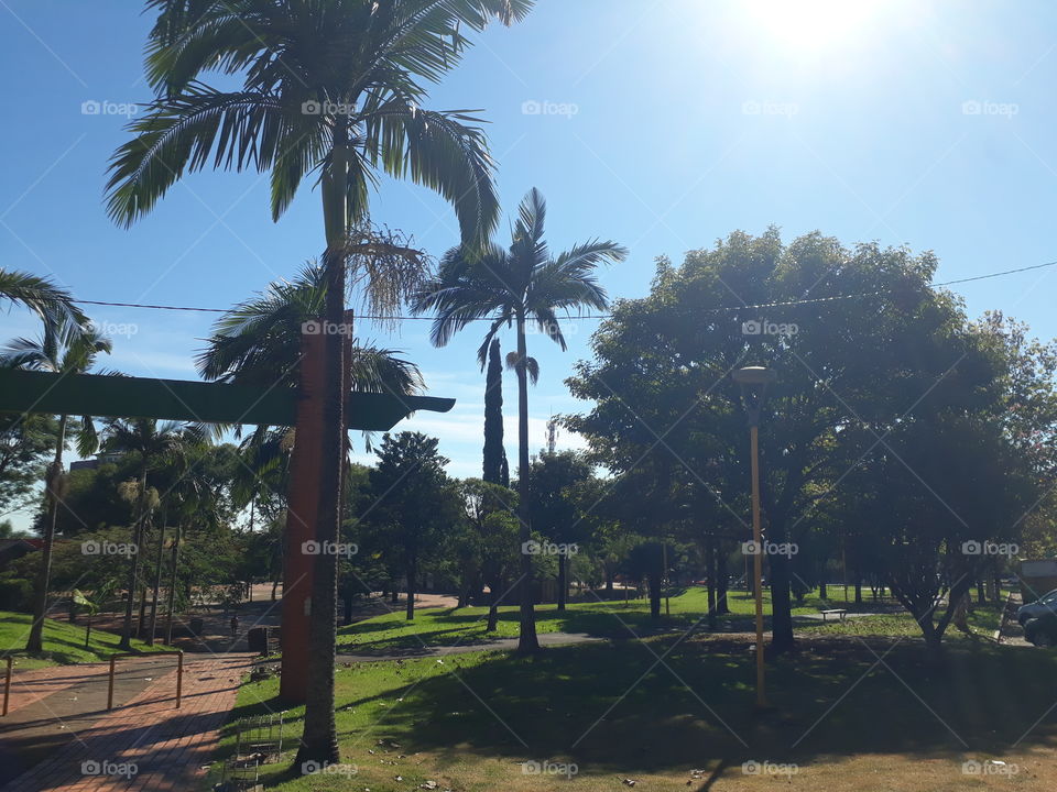 Praça Brasília, Cafelândia Paraná Brasil