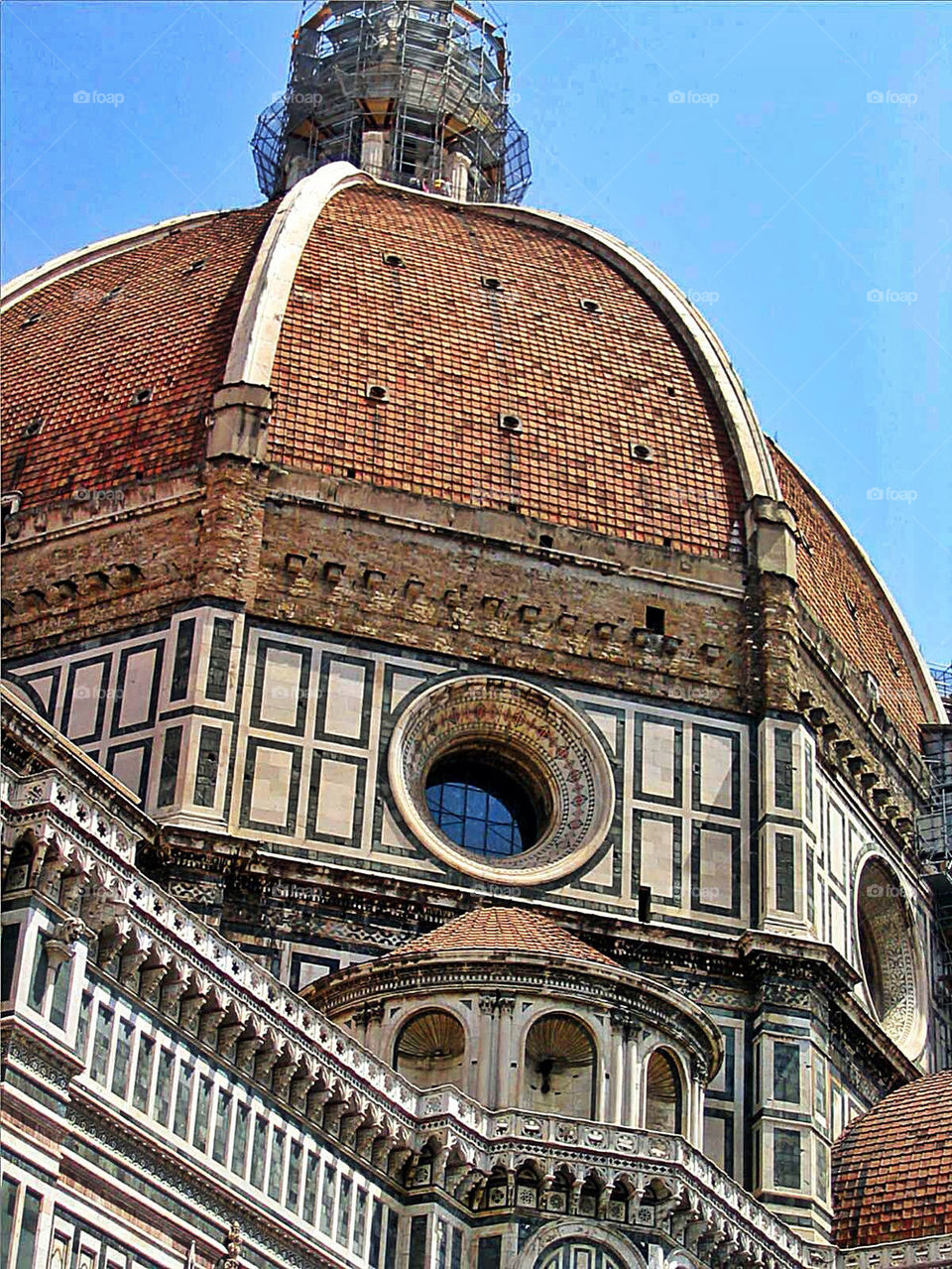 italy roof cathedral florence by sanpip