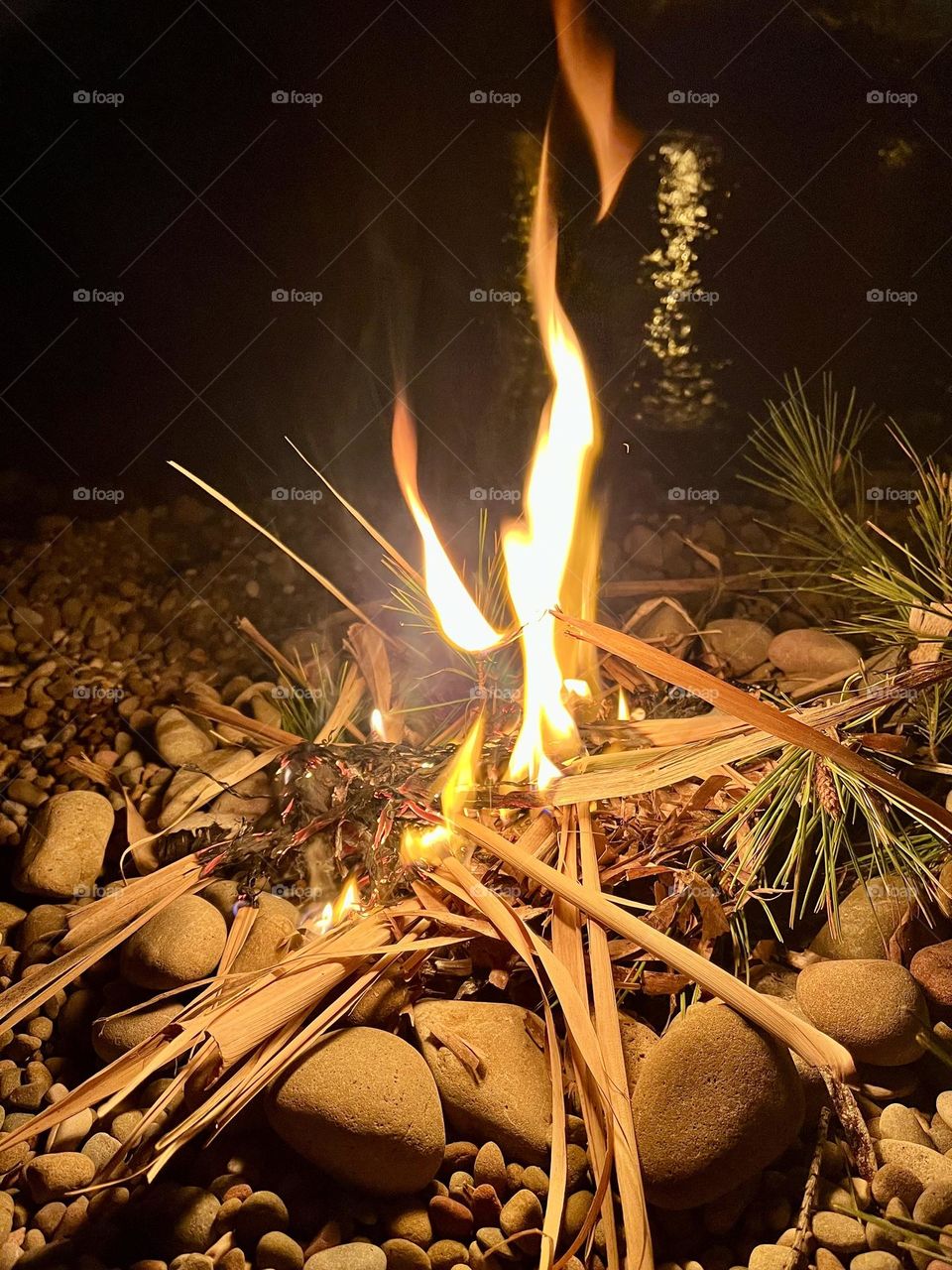 First mission picture, fire 🔥