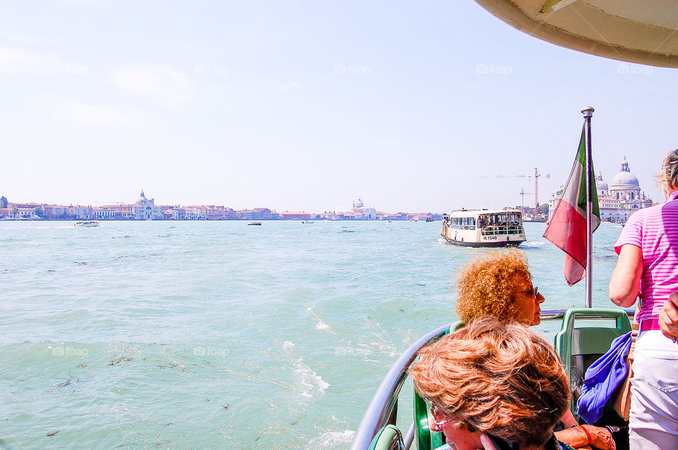 Boating in Venice