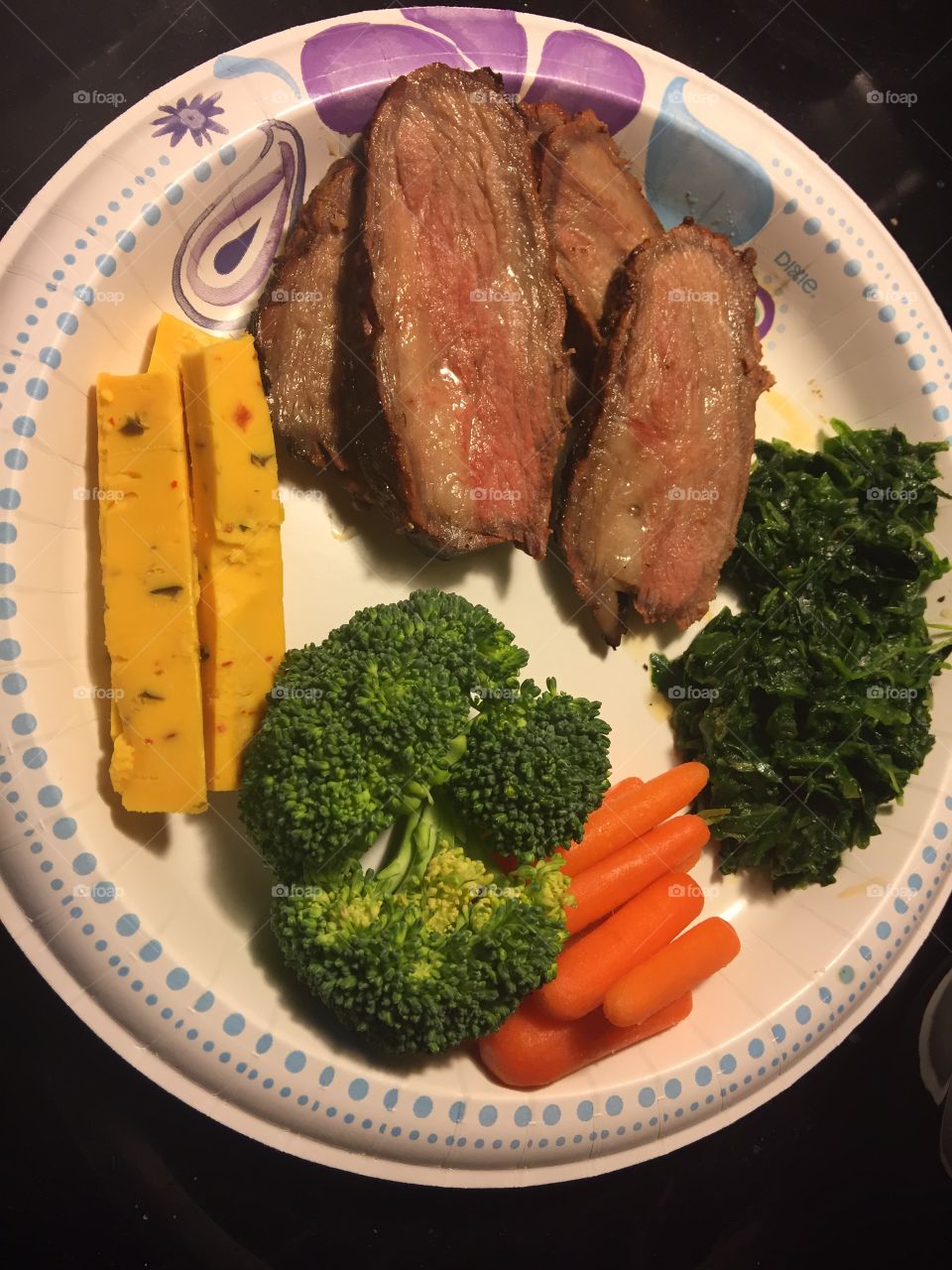 Meat and vegetables 