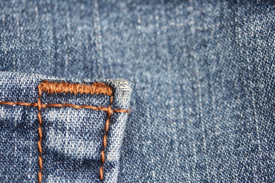 Jeans cloth detail