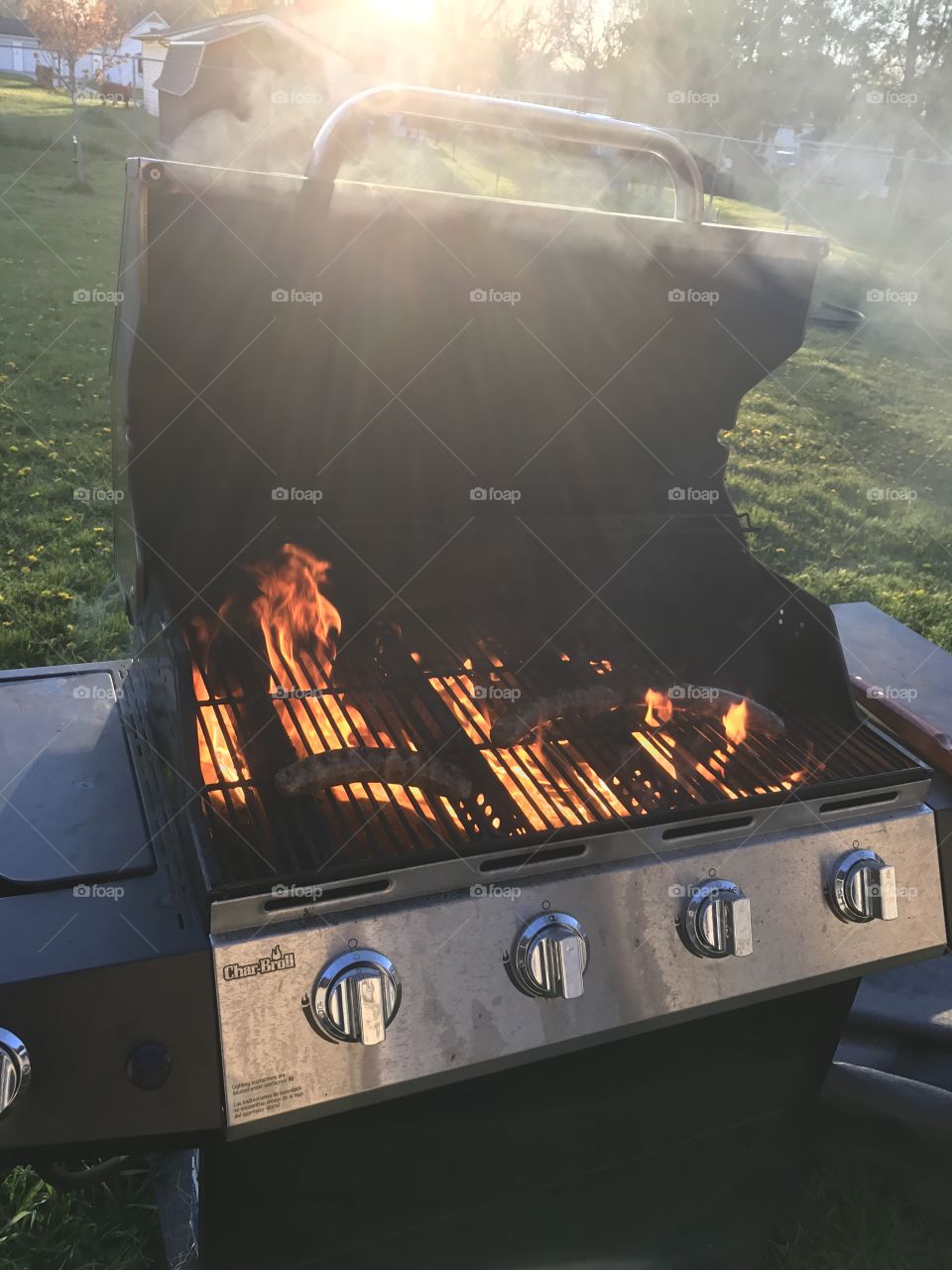 Grill on Fire 🔥 