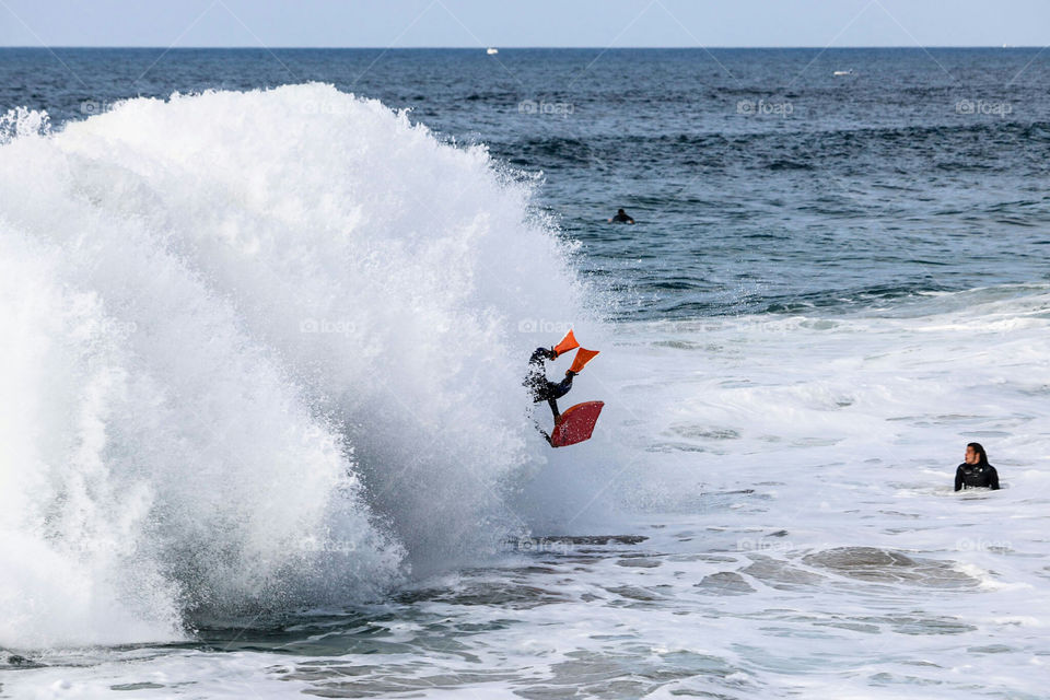 Things don't always go as planned with huge waves!  😊