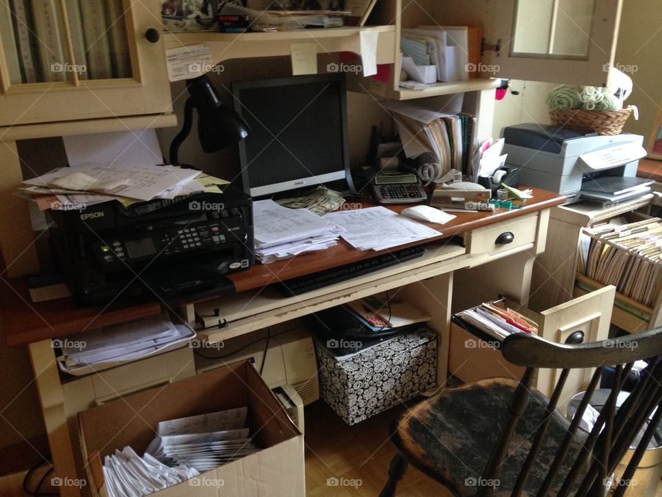 Office in mayhem! What a mess!