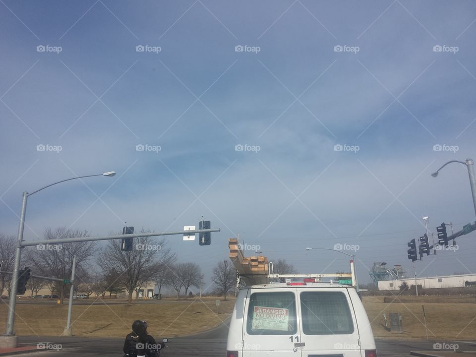 No Diving in this Van