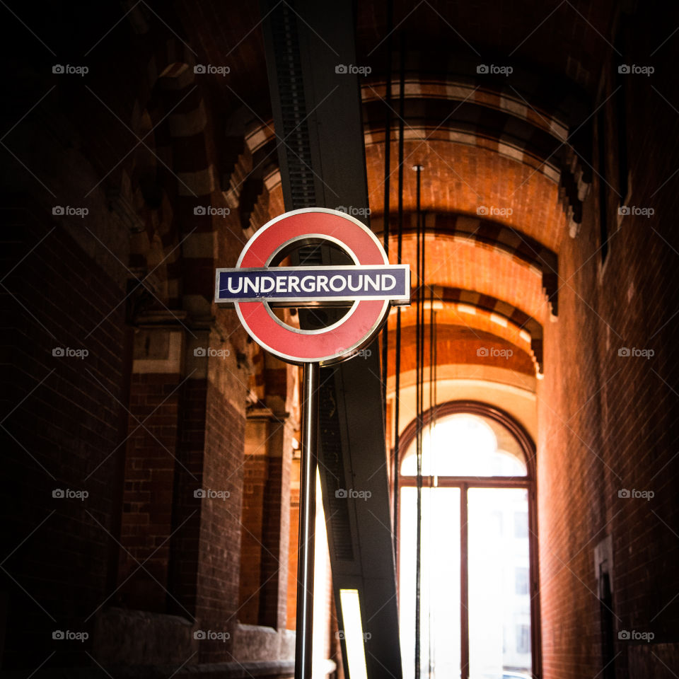 A nice street view in London, UK