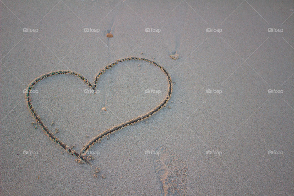 Sand drawing