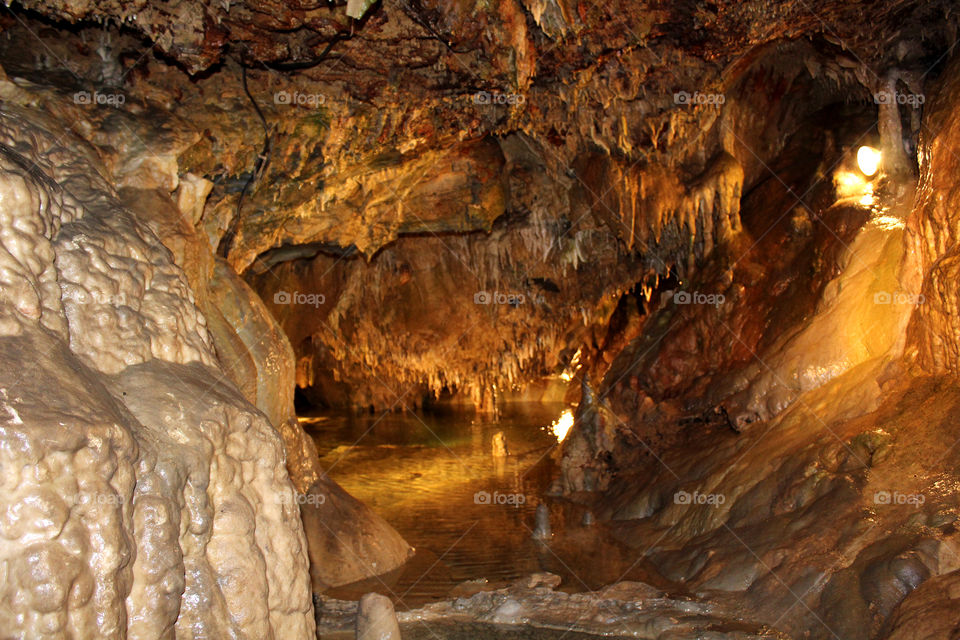 A beautiful and interesting cave, with fresh and clean water inside. The view is just so cozy, and makes you want to just hangout in there! The cave is also hundreds of feet deep underground! 