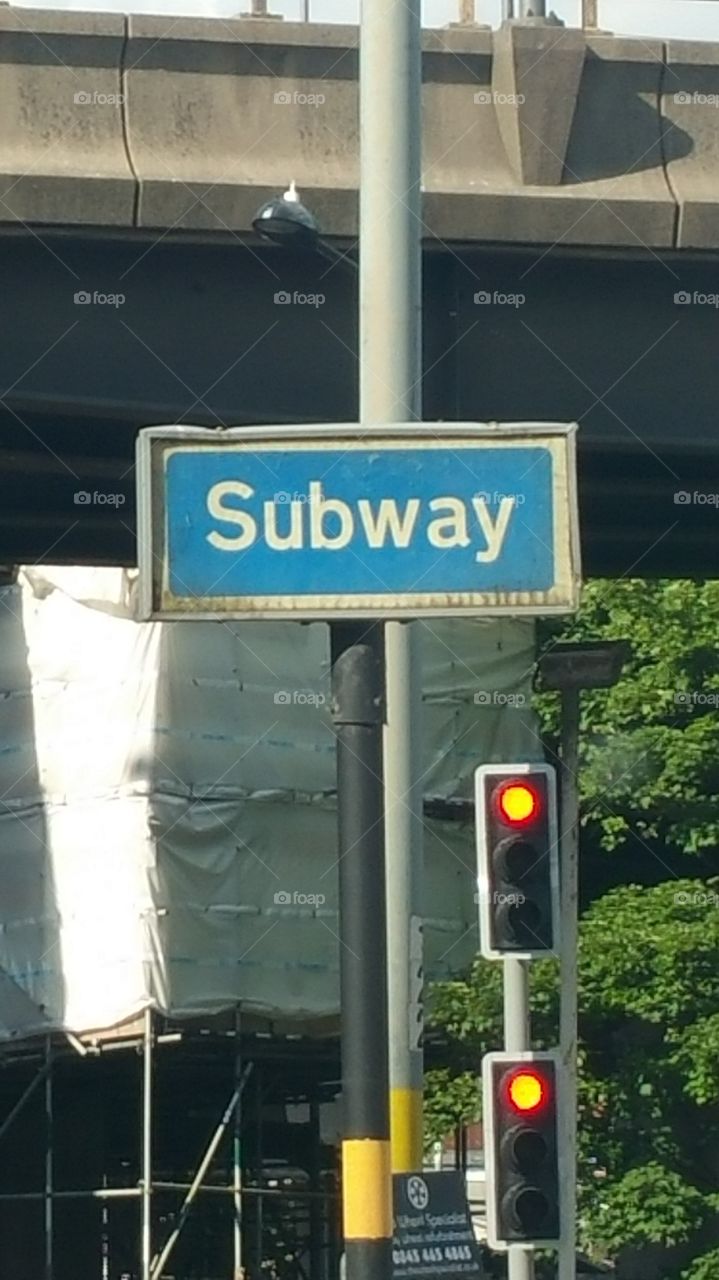 Subway Sign